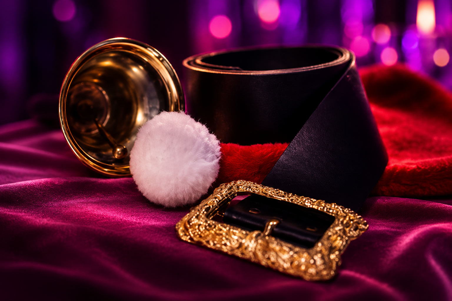 Kerst thema met glitter en feestelijke versiering